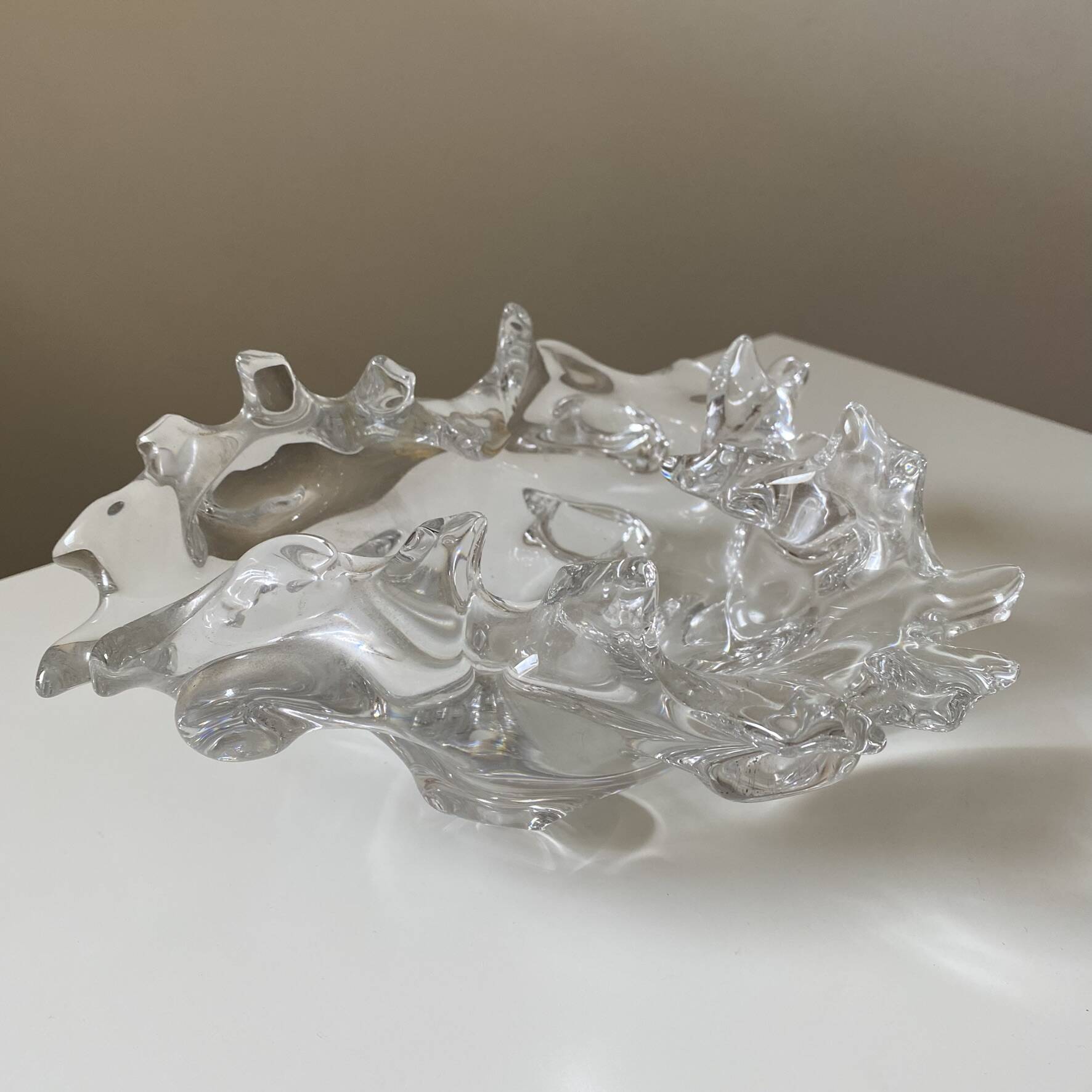 Crystal catchall from Sèvres