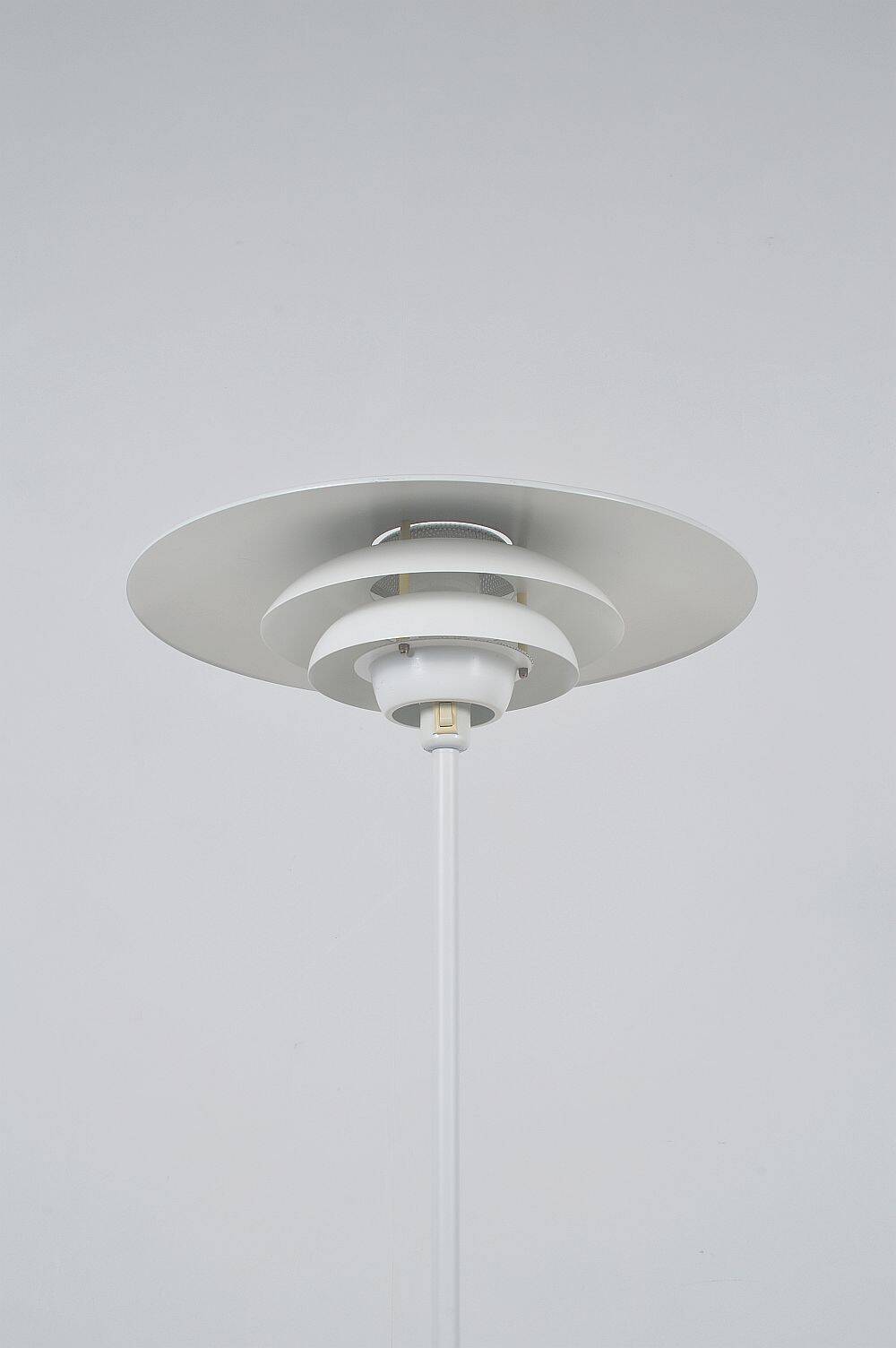 Danish floor lamp 1049-6 by Jeka Metaltryk, 1970s