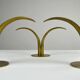 “Liljan” Candleholders — Ivar Ålenius-Björk for Ystad-Metall, Sweden, Late 1940s