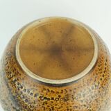 Large mid century modern ceramic vase abstract decor 1960s 70s