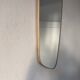 Mirror freeform vintage 1960 68x34cm
