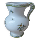 Pichet Cruche Carafe Faïencerie Moustiers Signed Lallier Vintage