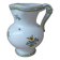 Pichet Cruche Carafe Faïencerie Moustiers Signed Lallier Vintage