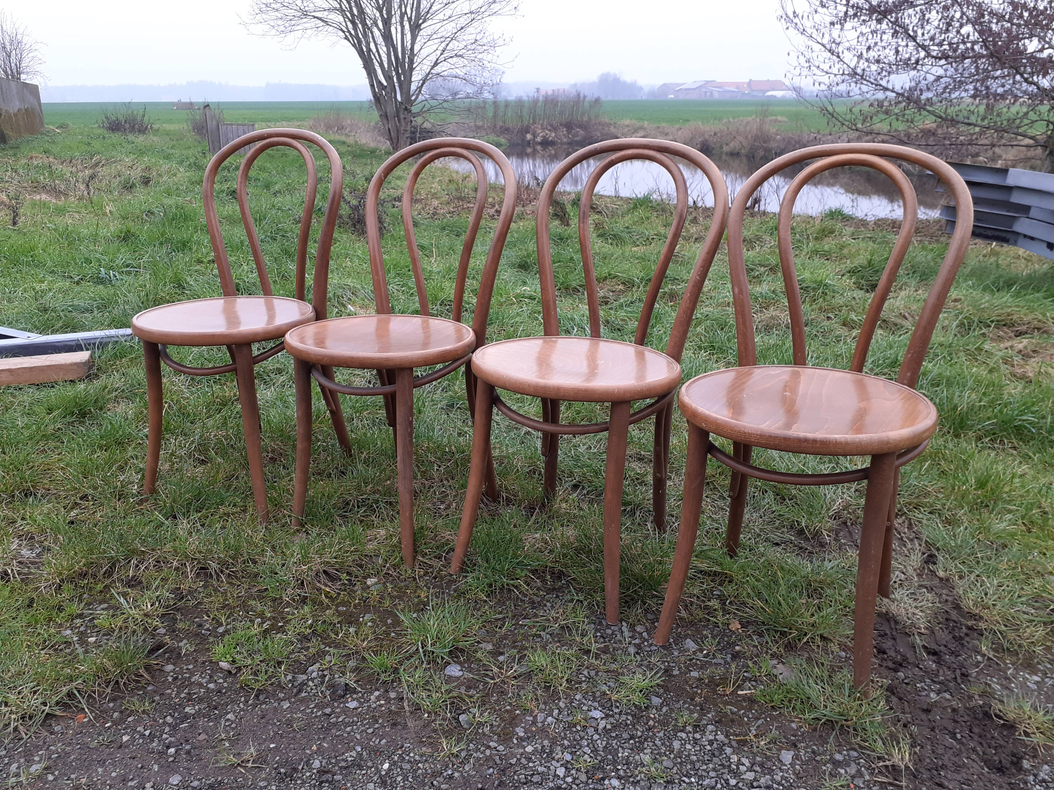 Thonet bistro chairs