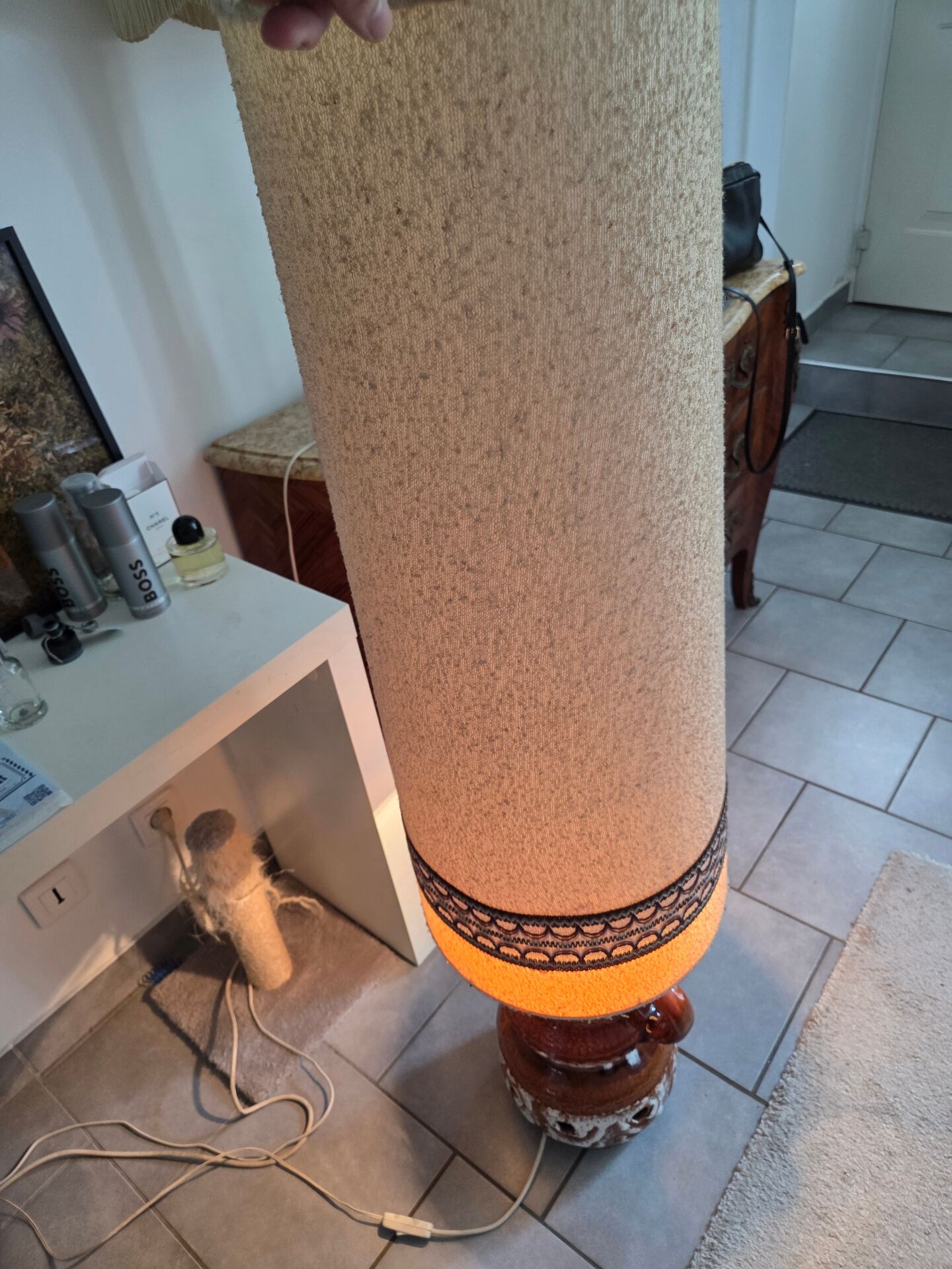 Vintage lamp from the 1960s-1970s.