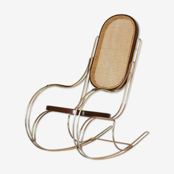 Rocking-chair vintage des années 1970