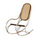 Chaise à bascule vintage des années 1970