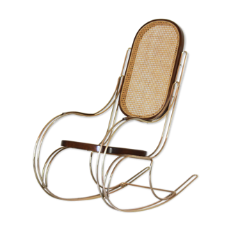 Rocking-chair vintage des années 1970