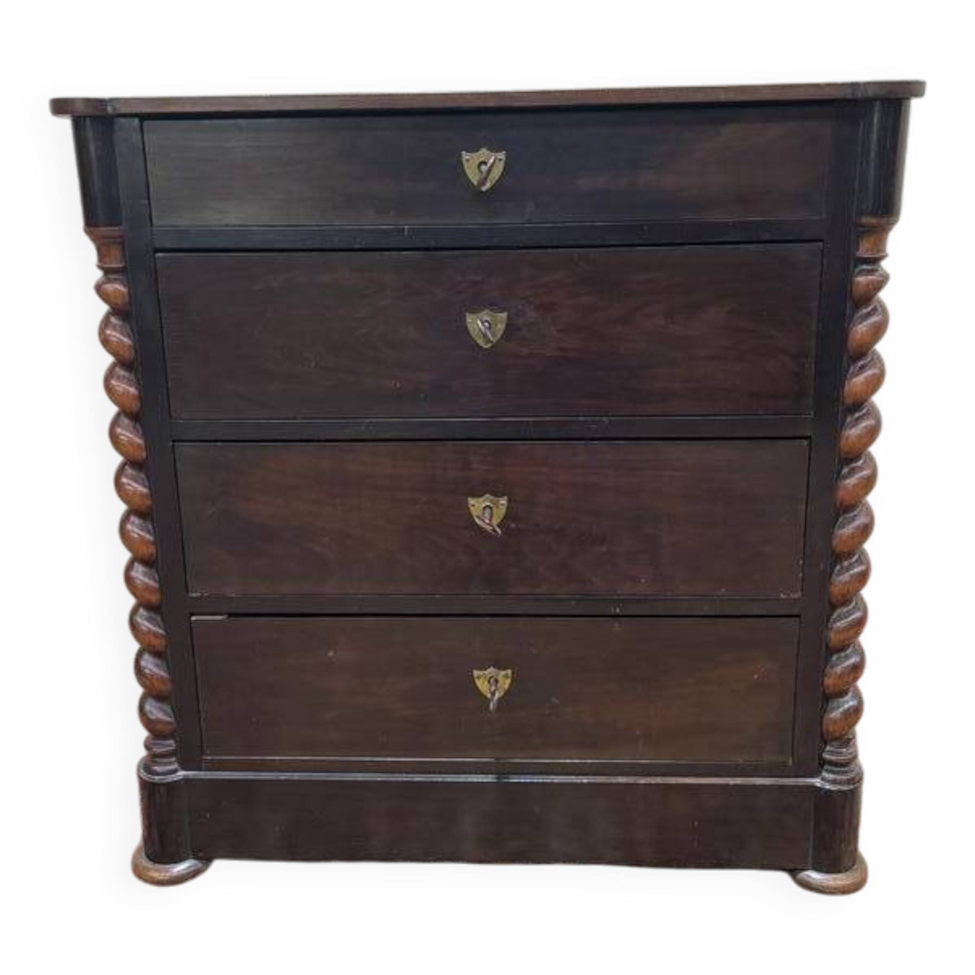 Meuble d’appoint ou commode ouvrant par 4 tiroirs