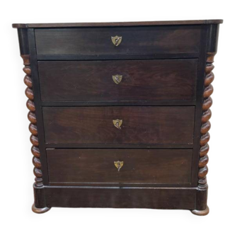 Meuble d’appoint ou commode ouvrant par 4 tiroirs