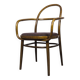 Rare fauteuil en bois courbé de radomír hofman pour ton, 1967