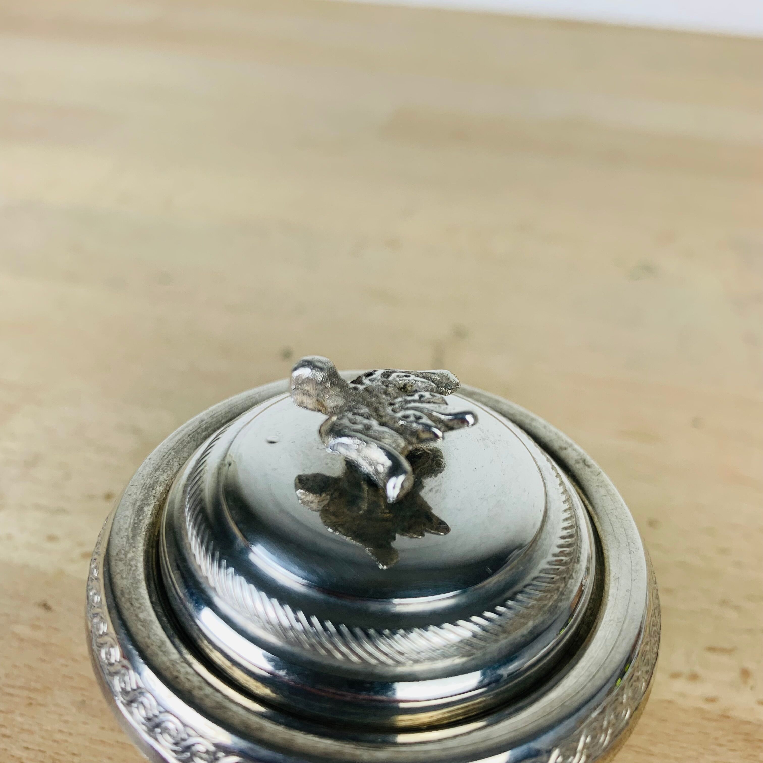 Salter bird silver metal