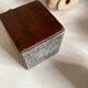 Child's head in terracotta 1920 wooden base