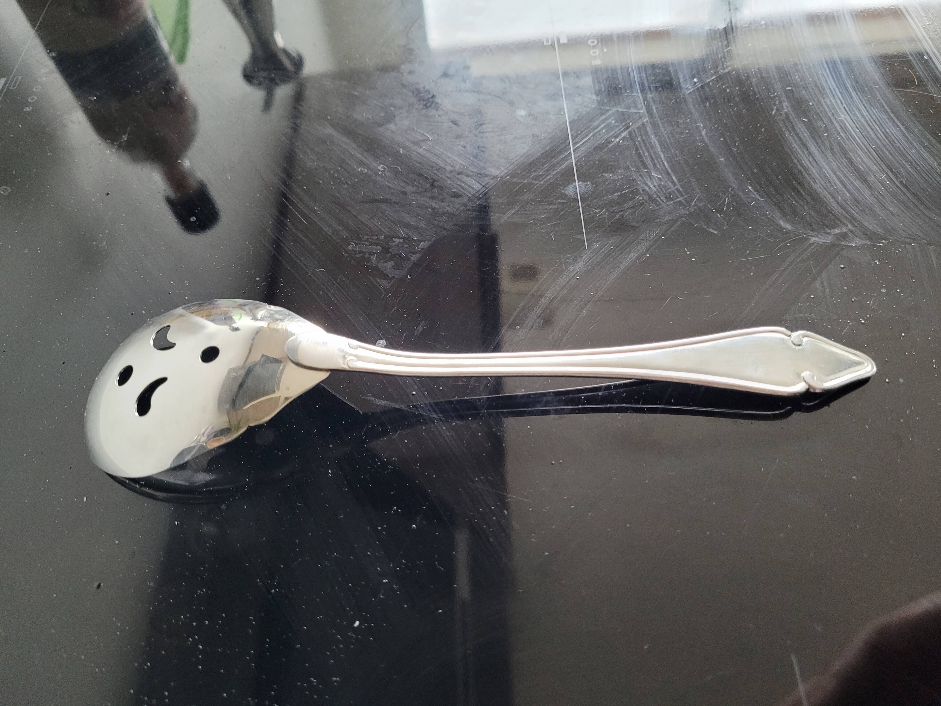 Ice bucket and serving spoon