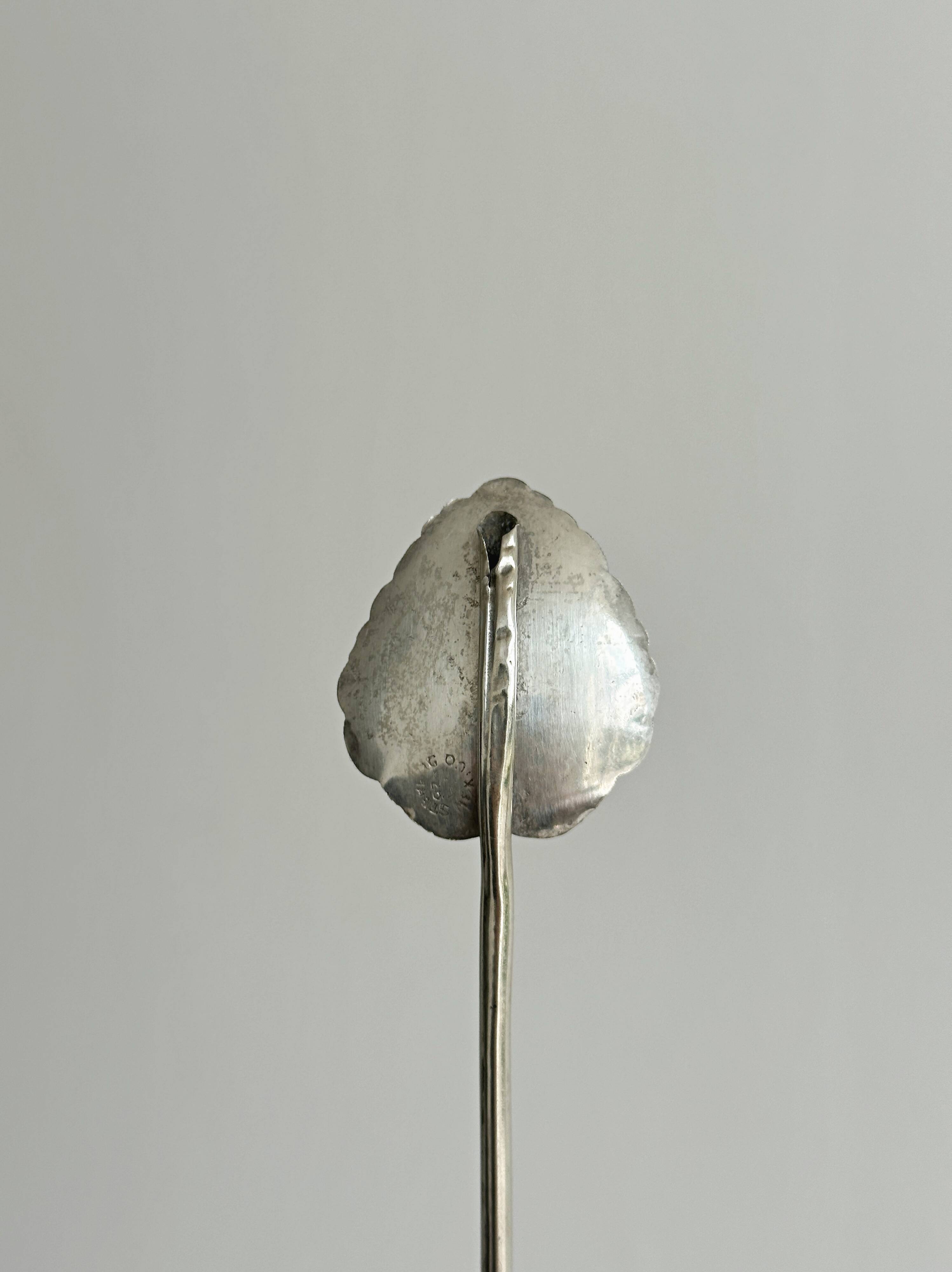 Pair of vintage silver leaf mixers