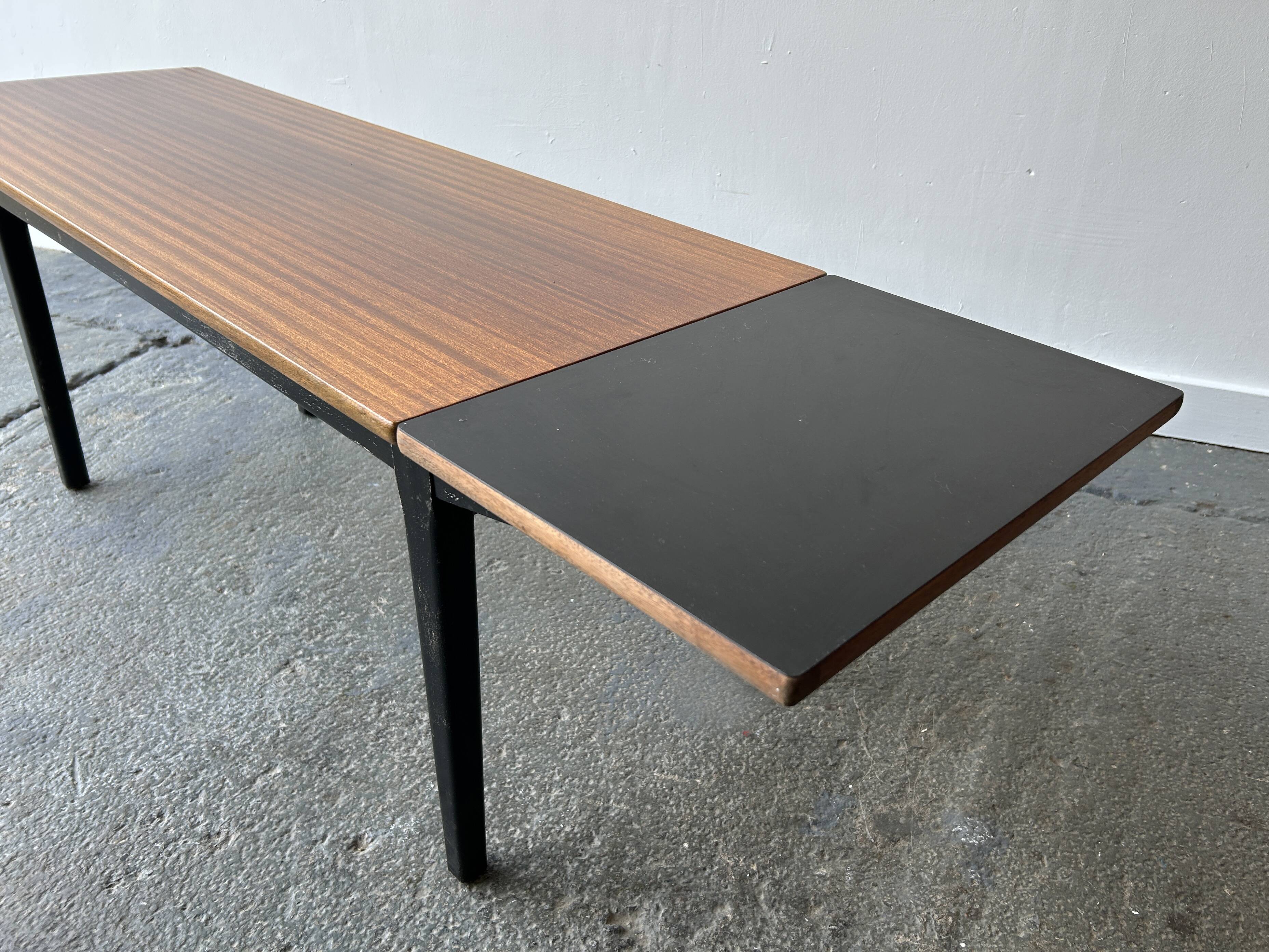 Mid-Century modern 1960s extendable coffee table by Nathan