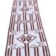Vintage Turkish hallway rug 78x314 cm