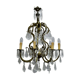 19th crystal pampilles chandelier