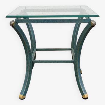 Pierre Vandel glass coffee table