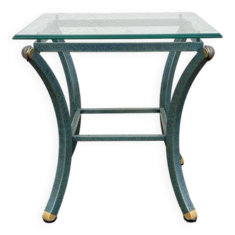 Pierre Vandel glass coffee table