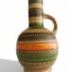 vase Bitossi par Aldo Londi, Décor Sahara pour Cer Paoli, Italie, années 1960.