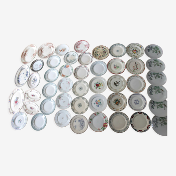 Large collection of tableware