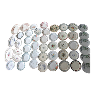 Large collection of tableware