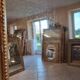 19th century mirror 201 x 140
