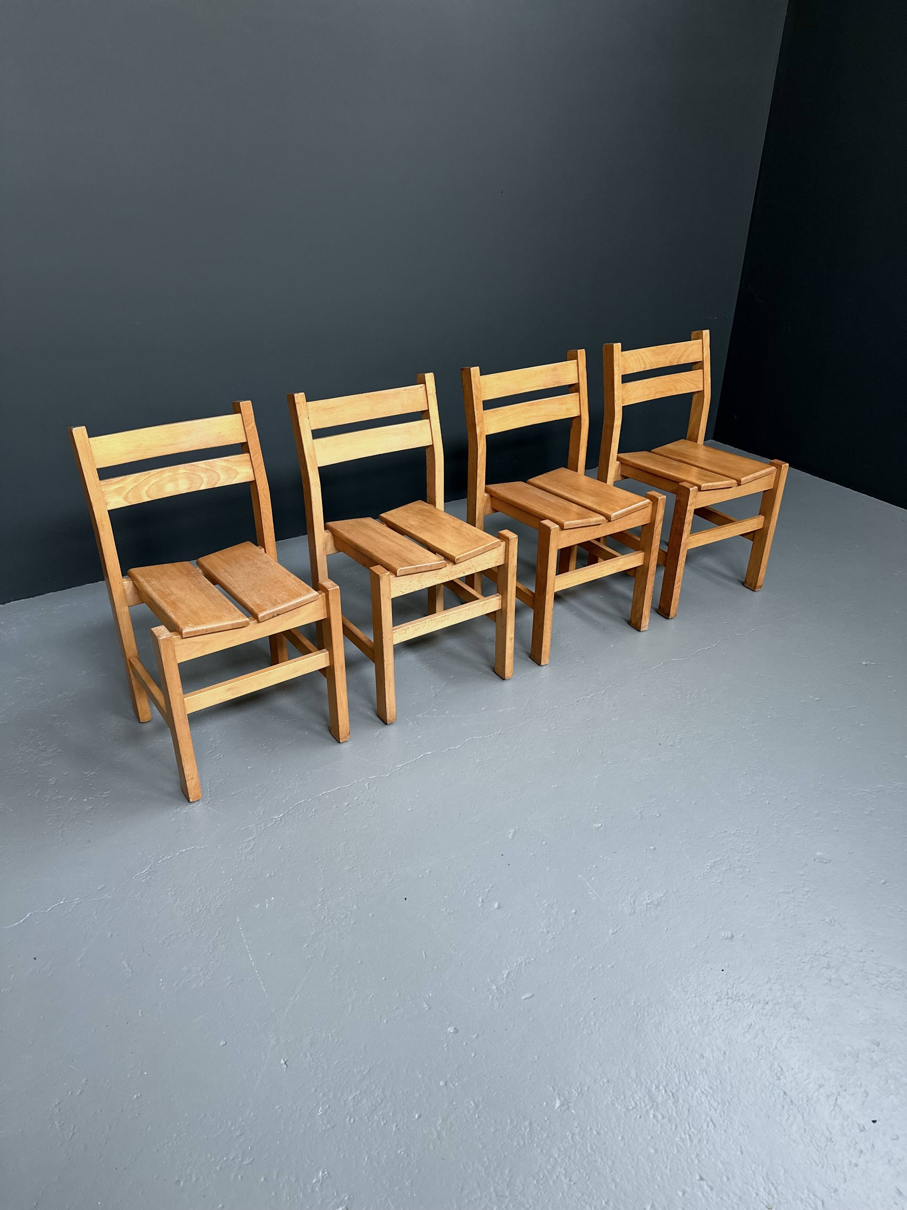 Chairs in style of maison regain for les arces