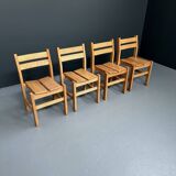 Chairs in style of maison regain for les arces