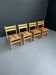 Chairs in style of maison regain for les arces