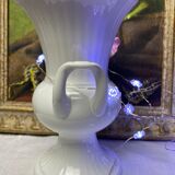 Vintage porcelain amphora vase