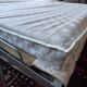 Vintage velvet sofa bed