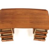 Scandinavian teak desk, Svend Aage Madsen, Sigurd Hanse, Sweden, 1950