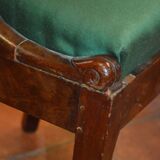 Set of 4 mahogany gondola chairs