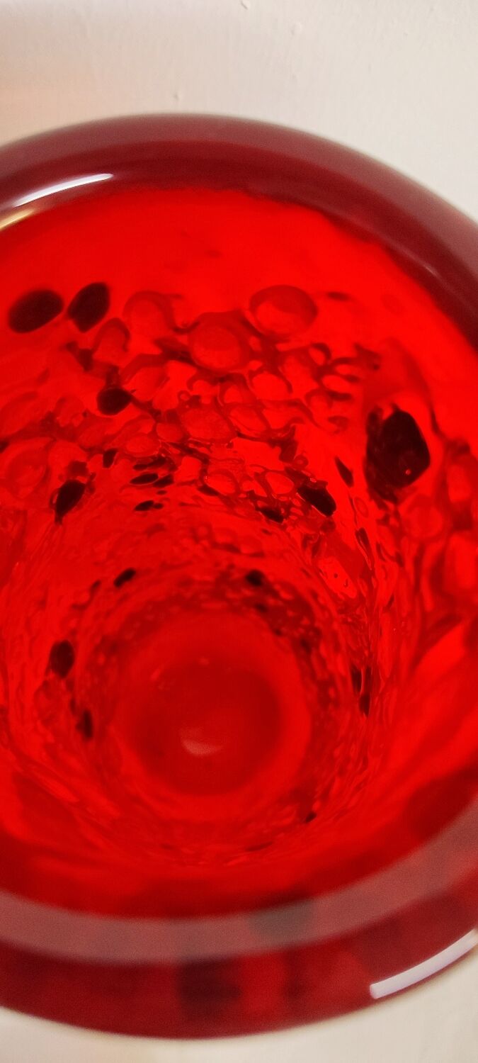 Murano glass vase. Italy,1960s