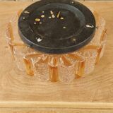 Glass ceiling light, 1970s