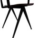 Vintage Galvanitas S16 chair with armrests, 1960 Netherlands Design