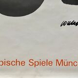 POSTER SOULAGES JO MUNICH - 1972