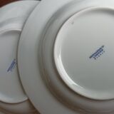 5 hollow plates in Limoges porcelain by Bernardaud - Lhasa Soap