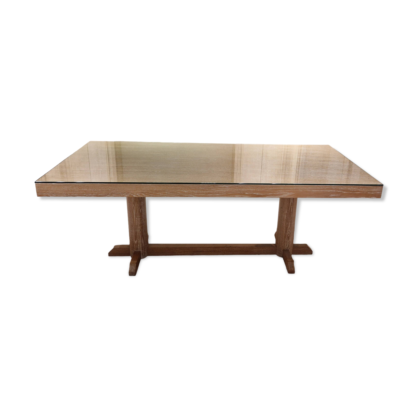 Bleached oak table