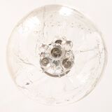 Large Sputnik ball pendant by Doria, Germany, 1970s.