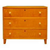 Danish birch chest of drawers from the 1950s