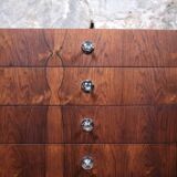 Rosewood sideboard 816 by Alain Richard for Meubles TV, France, 1960