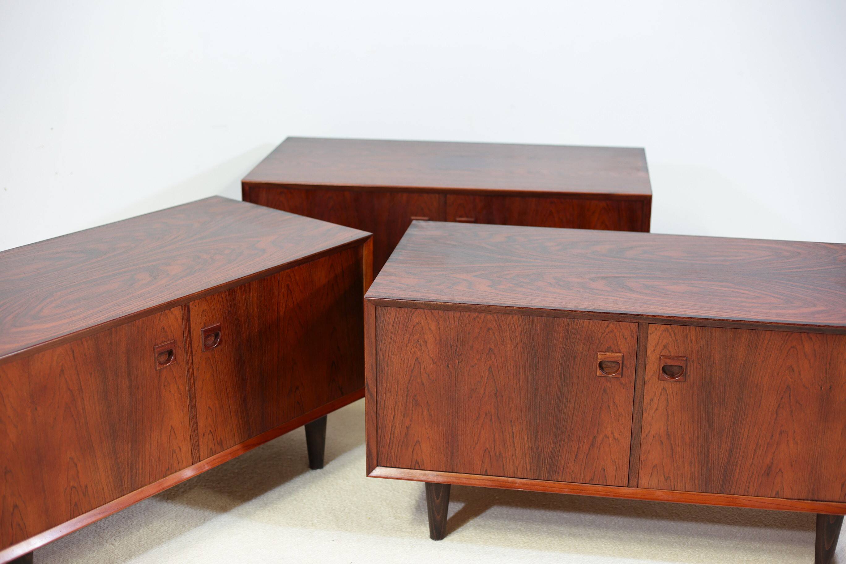 Brouer buffets in rosewood