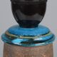 Nils Kahler table lamp in ceramic by Herman A. Kähler, Denmark, 1960 signed.
