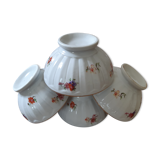 4 old bowls