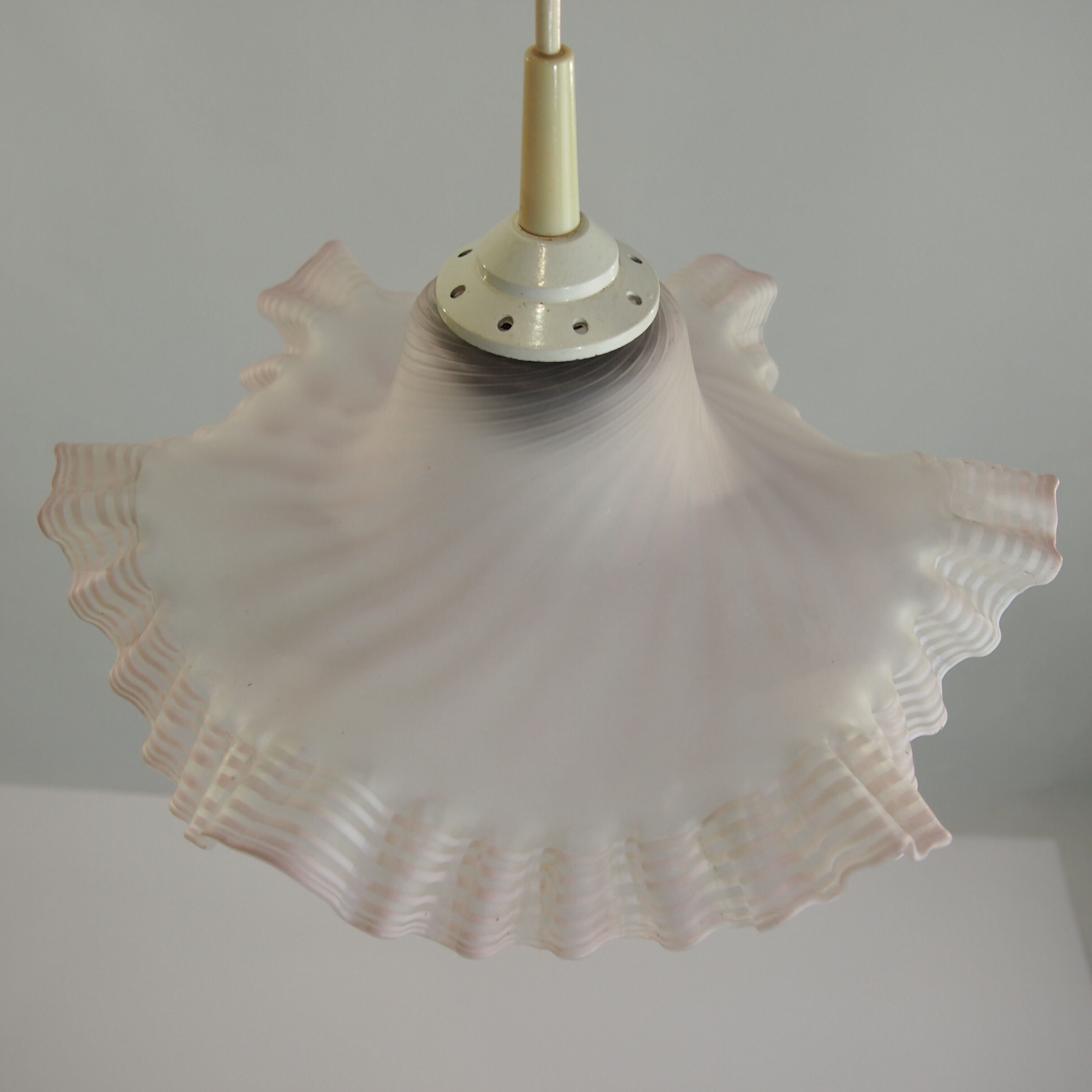 Lace hanging lamp