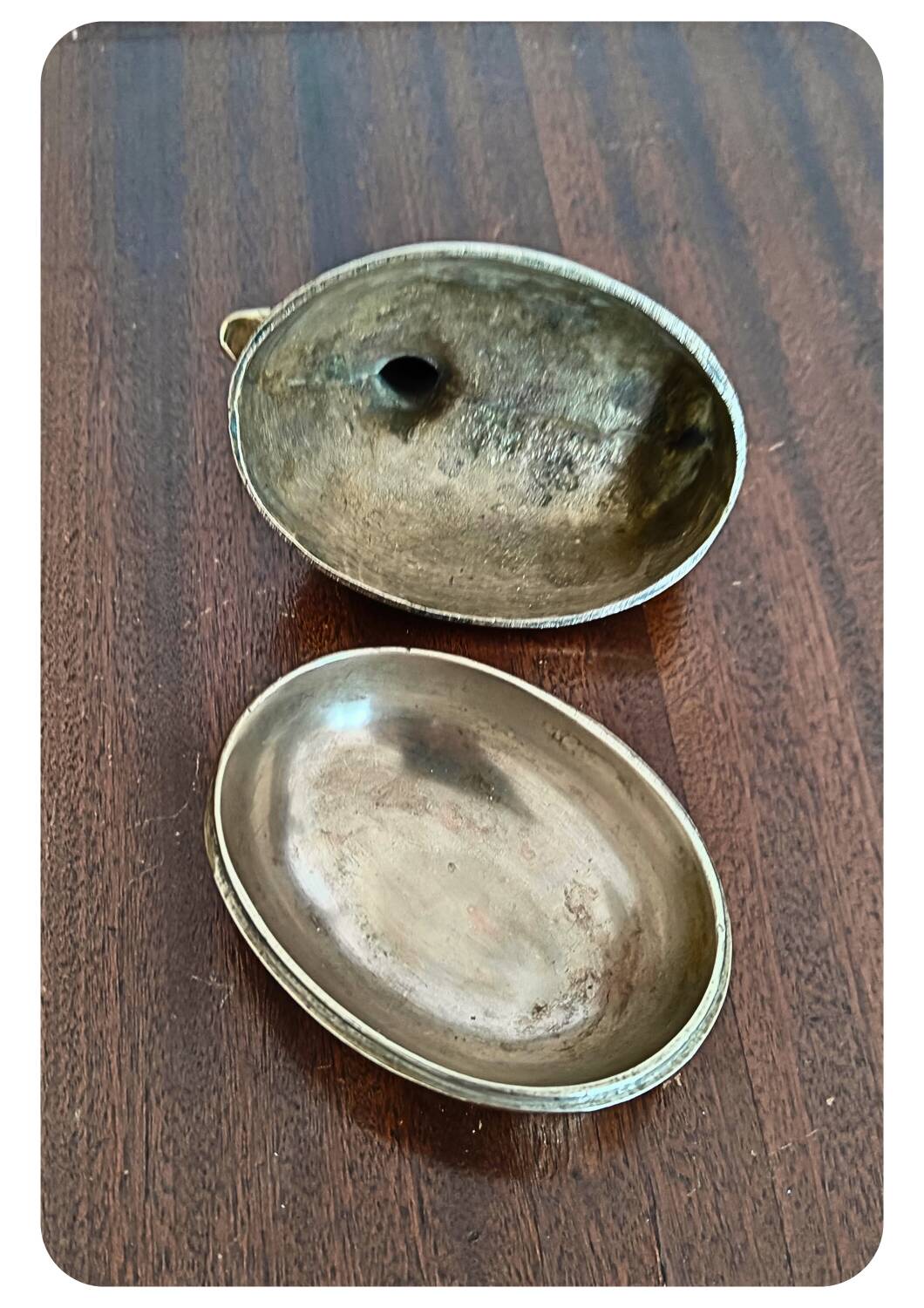 Vintage Solid Brass Duck-Shaped Jewelry Box