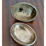 Vintage Solid Brass Duck-Shaped Jewelry Box